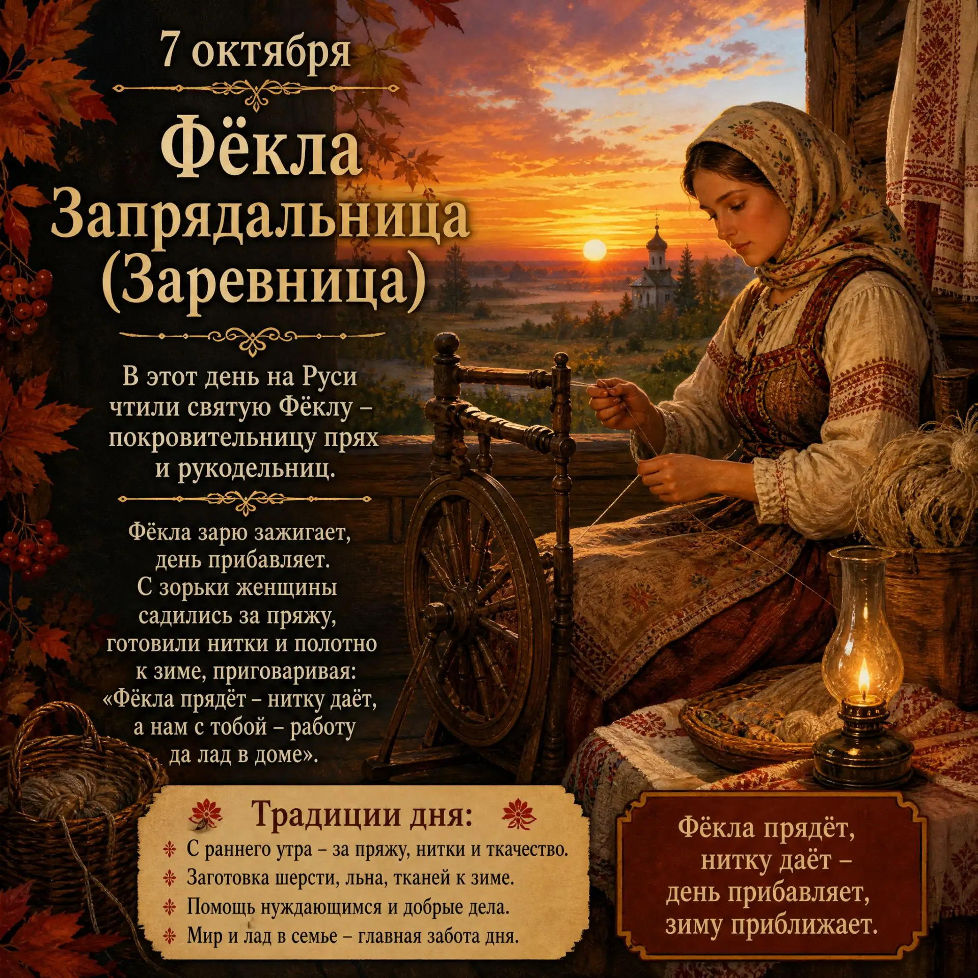 ♻️Лунный календарь на 7 октября 2026 года♻️