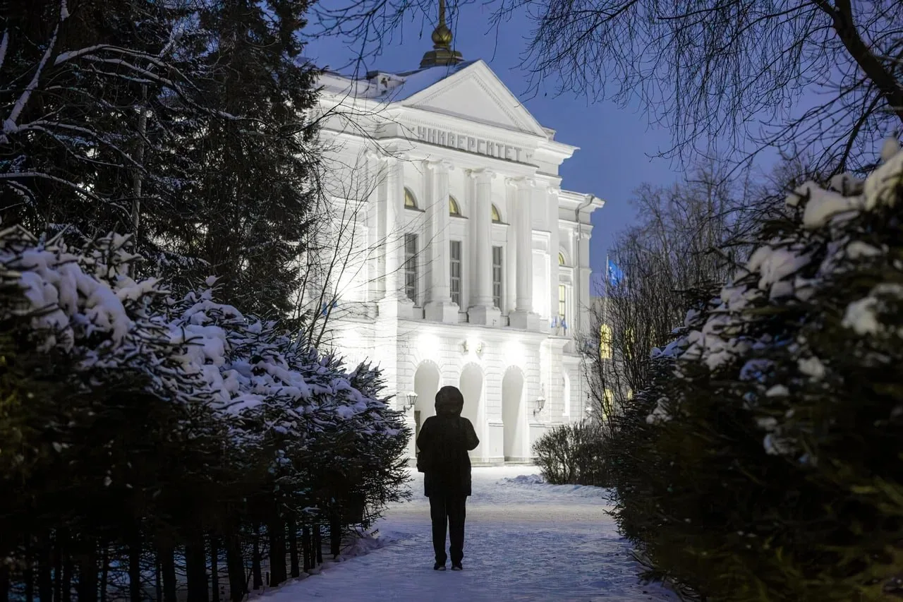 Через 65 дней в университетской роще ТГУ 💙