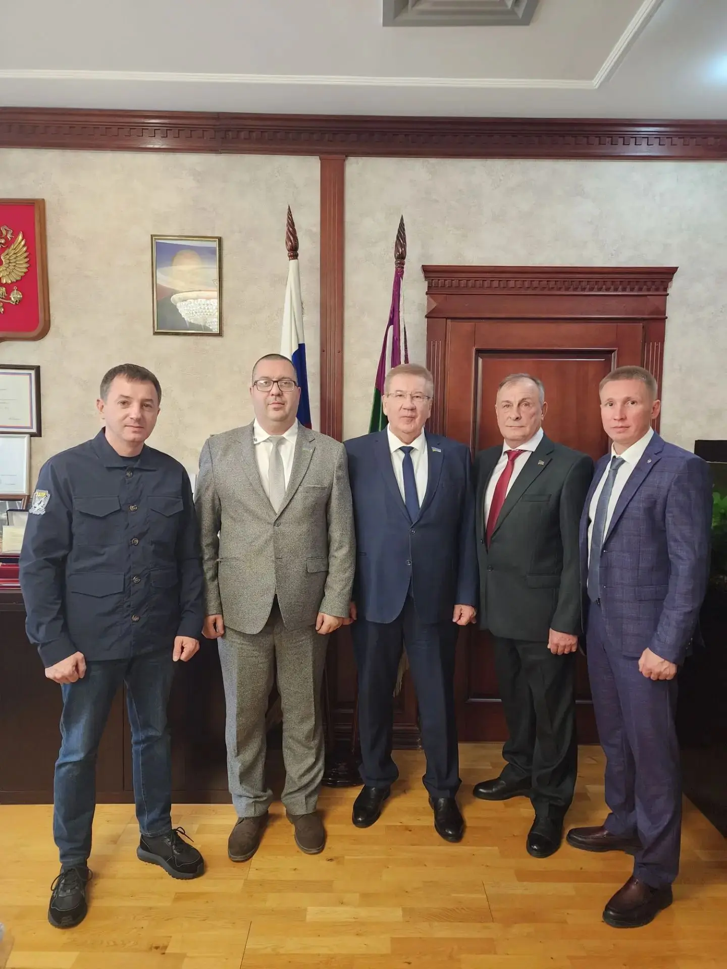 Сегодня состоялась рабочая встреча руководителя организационного комитета Думы Югры Бор...