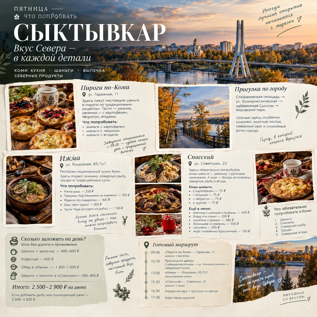 🍰 ЧТО ПОПРОБОВАТЬ ИМЕННО ЗДЕСЬ