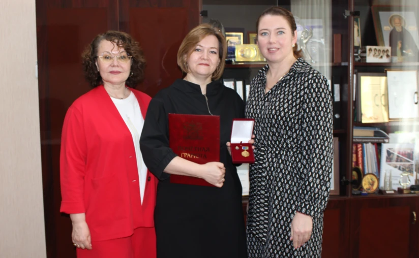 🎉🎉🎉 Поздравляем преподавателя колледжа Наталью Сергеевну Акимову с награждением почетной грамотой