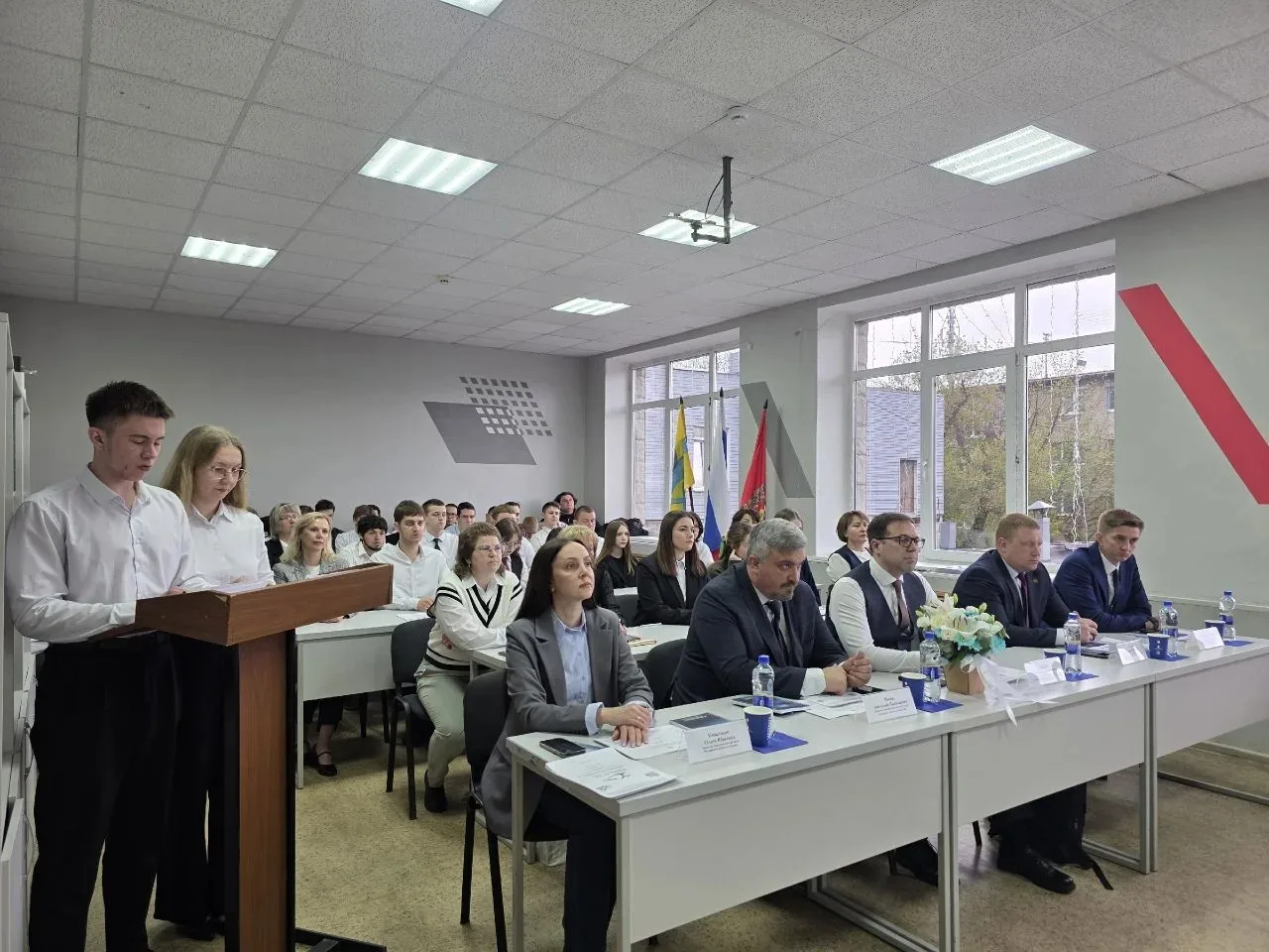 23 апреля 2026 года обучающиеся ГАПОУ «ОАТК  им. В.Н. Бевзюка»  приняли участие в торжественной цере