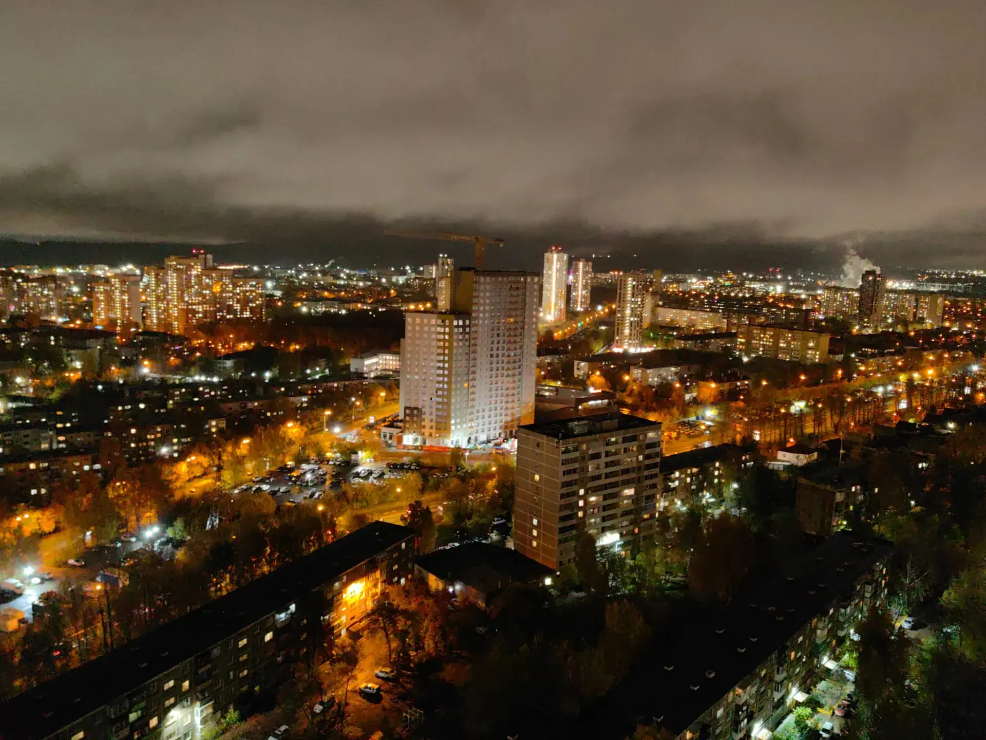 Вид на ЖК Бодровский с ЖК 3Д Клуб 🌆
