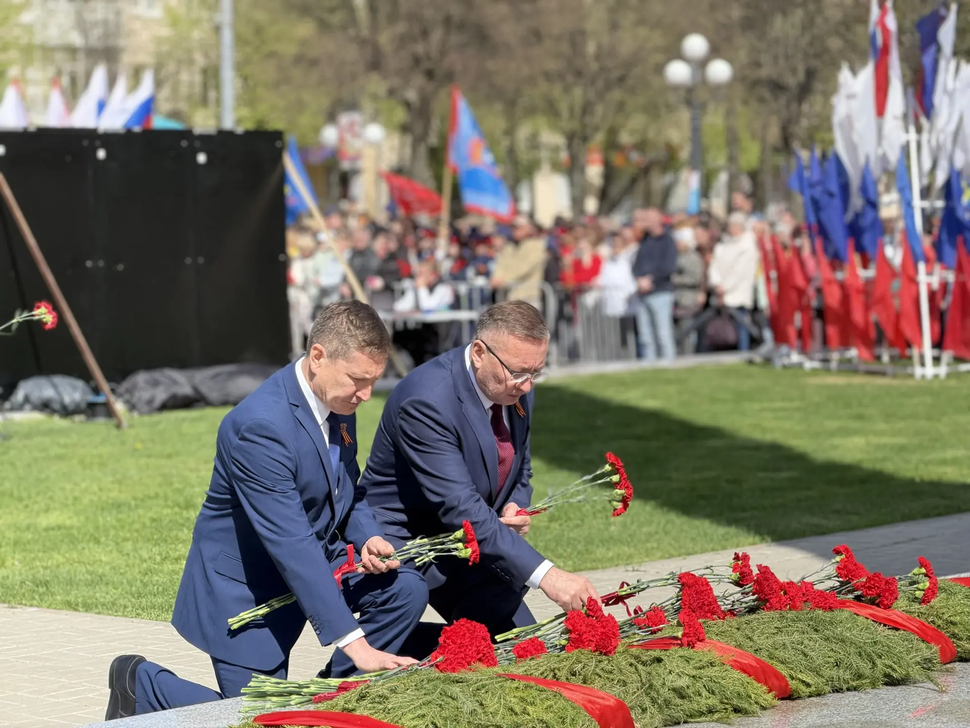 🇷🇺9 Мая – праздник, который объединяет поколения и наполняет наши сердца гордостью!  Сегодня мы покл