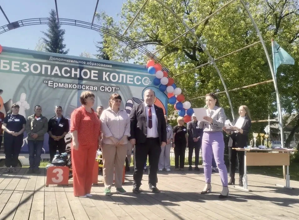 Поучаствовал в торжественном открытии муниципального этапа краевого конкурса юных инспе...