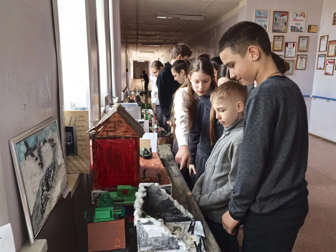 🎖️О важных событиях через творчество и слова  В рамках месяца доблести и патриотизма в Икрянинской с