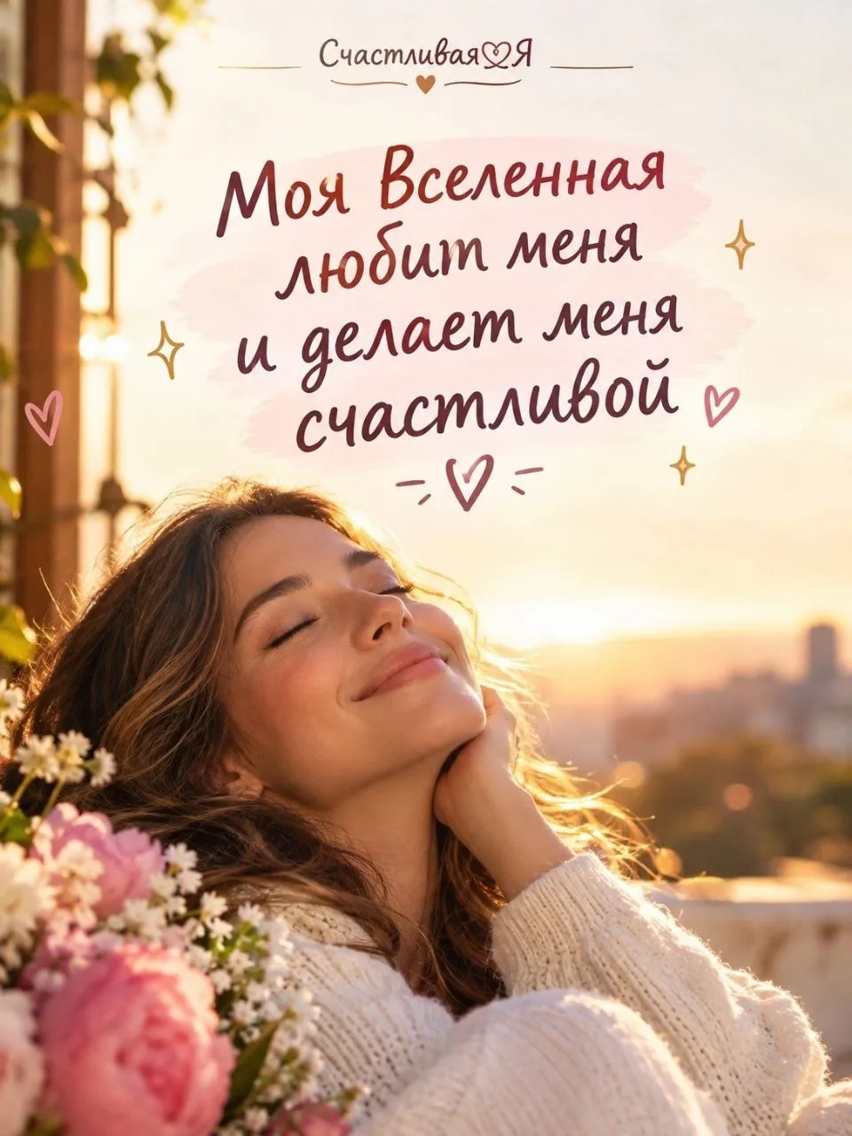 Мир прекрасен, когда ты в нём добр.