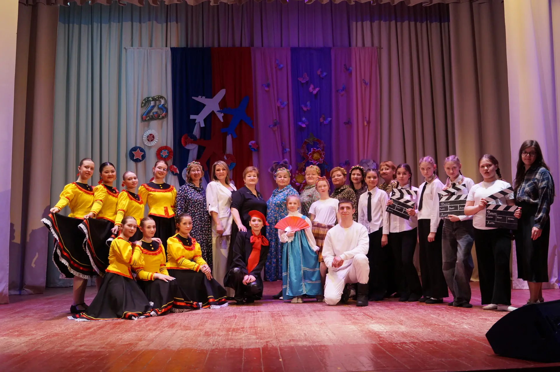 У нас прошёл яркий театрализованный концерт «Мюзикл о ней и о нём»! 🎭✨