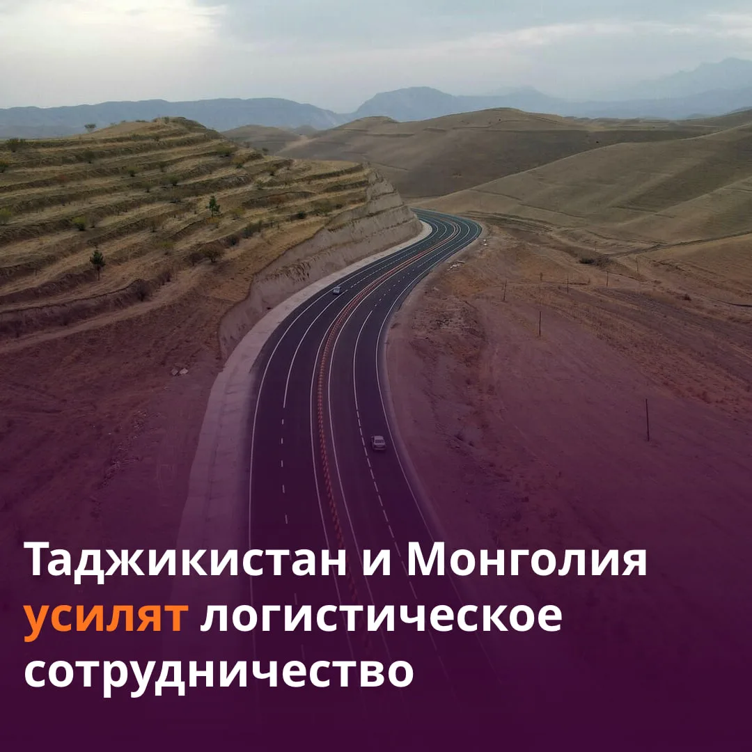 🇹🇯🇲🇳 Таджикистан и Монголия расширят кооперацию в сфере транспорта.

Замминистра транспорта РТ Ш