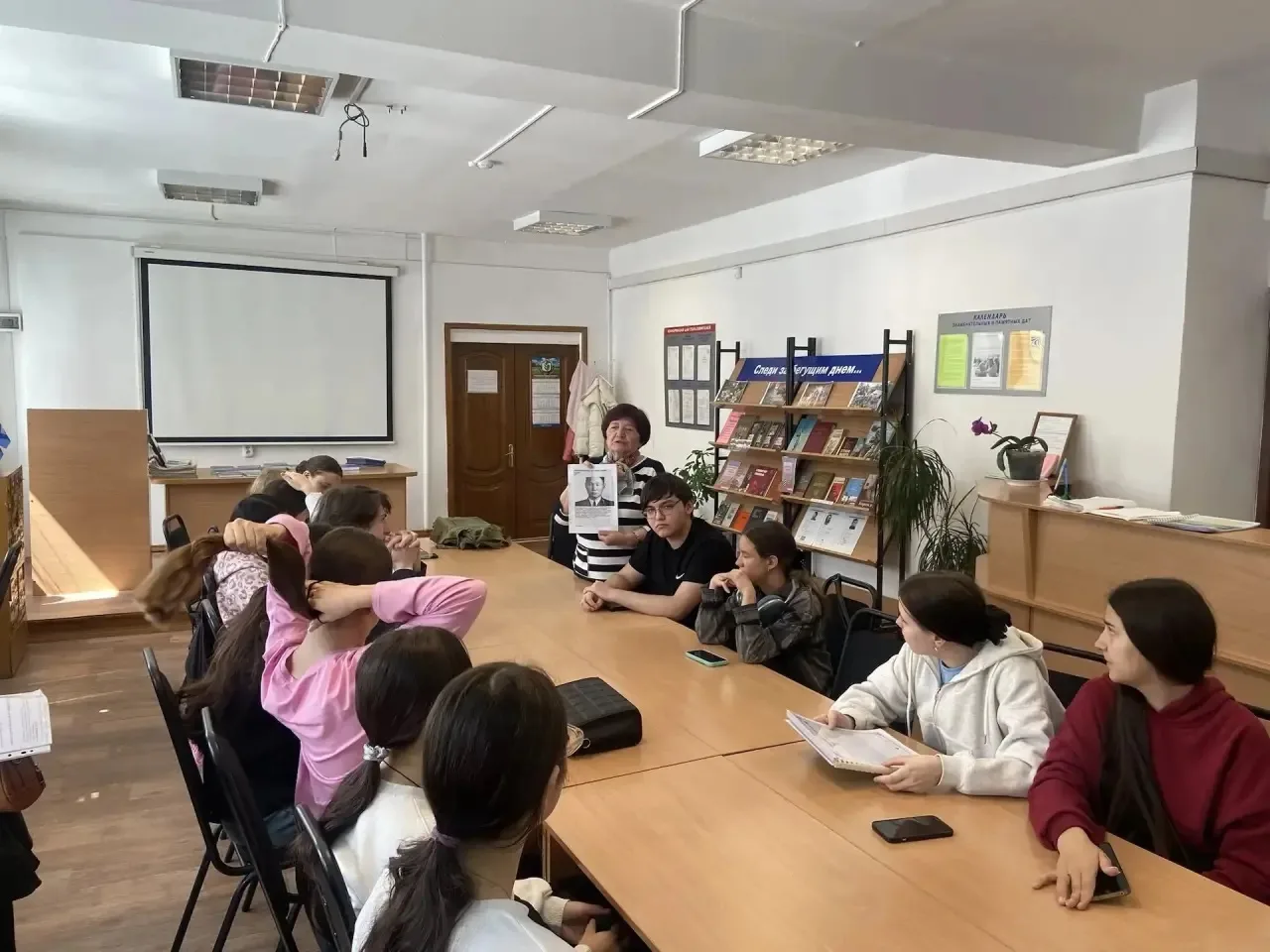 🇷🇺 Сегодня, 18 мая, в библиотеке Байкальского колледжа туризма и сервиса состоялся военно-историче