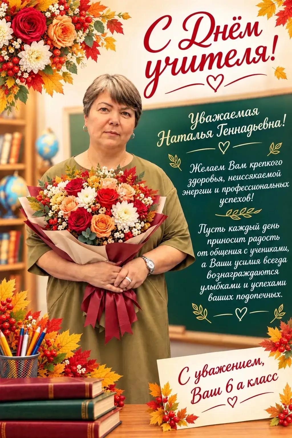 🌷 С ДНЁМ УЧИТЕЛЯ! 📚✨