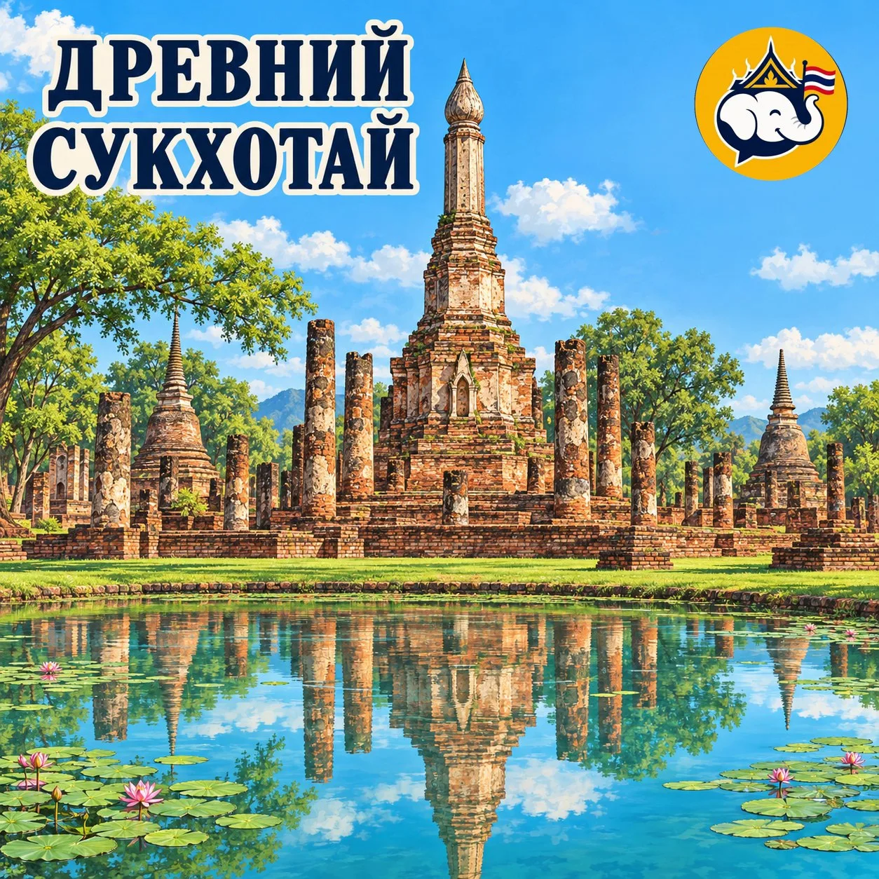 🇹🇭 Сукхотай: что осталось от древнего королевства?