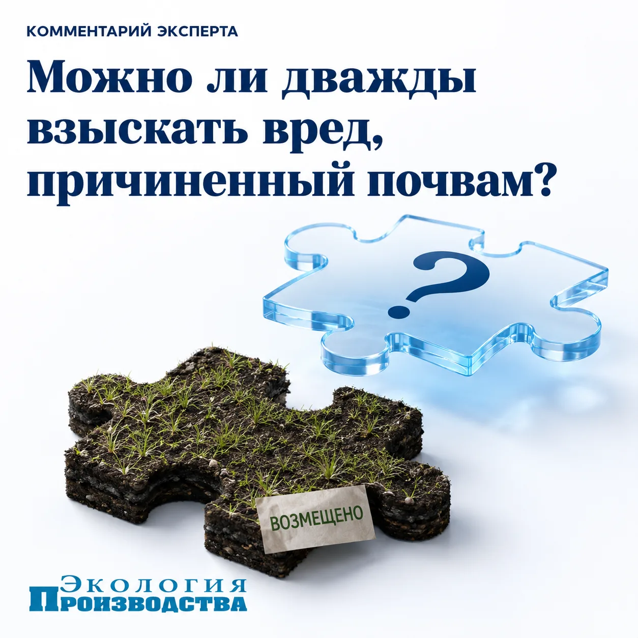 Вред почвам возмещён. Почему снова требуют заплатить?