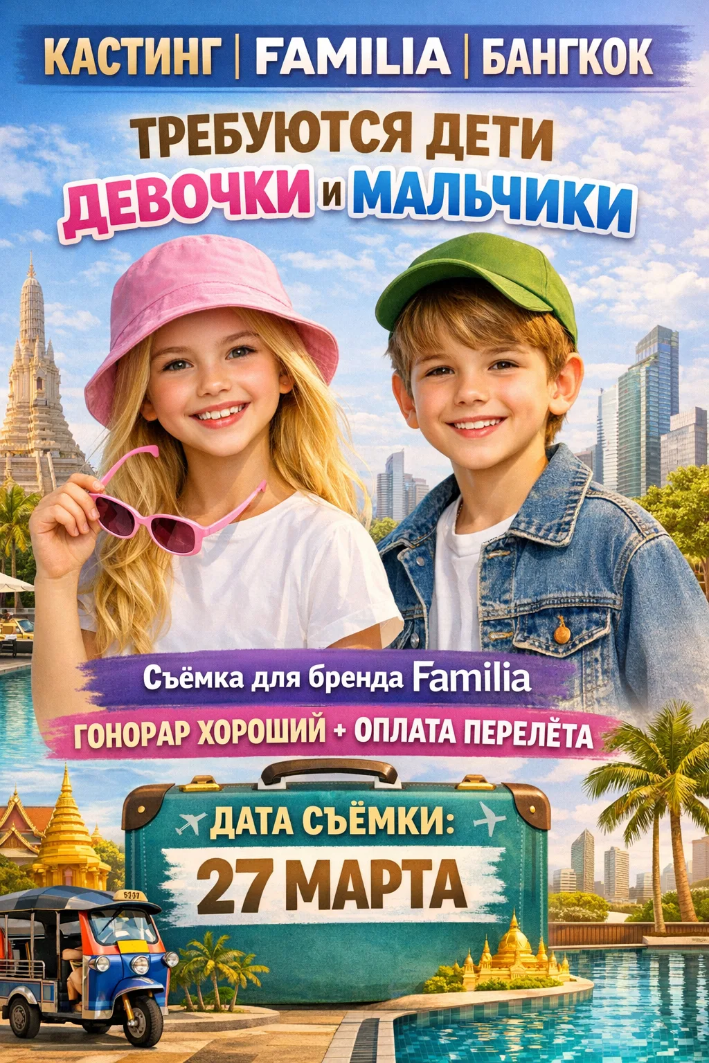 КАСТИНГ | FAMILIA | БАНГКОК