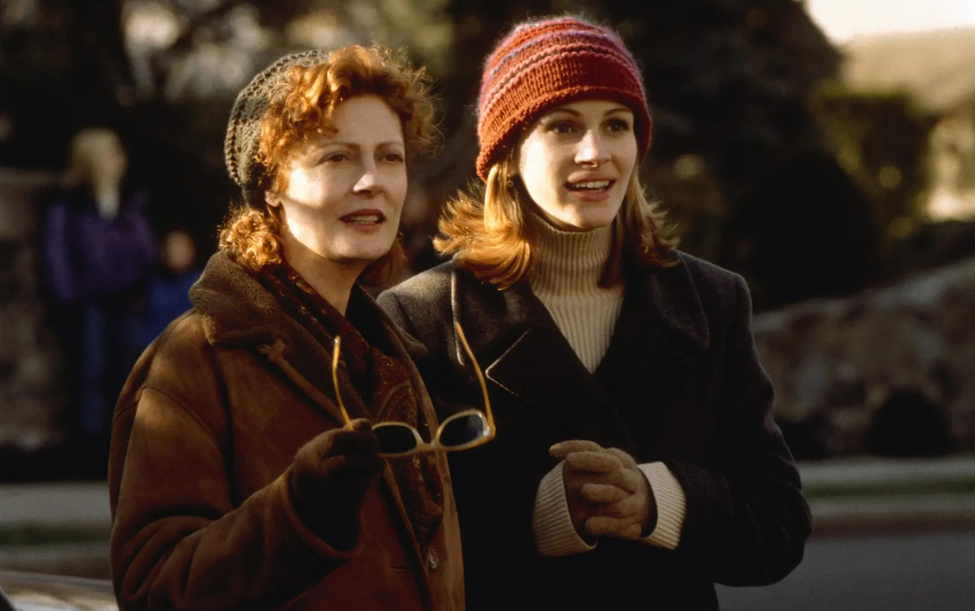 Еще одна порция осенней эстетики — в кадрах из фильма «Мачеха» (1998).