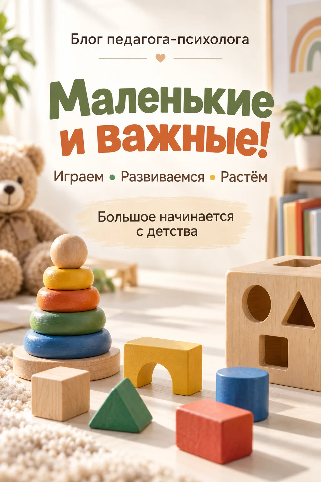 Сегодня хочу поделиться с вами увлекательной и полезной идеей для развития малышей — иг...