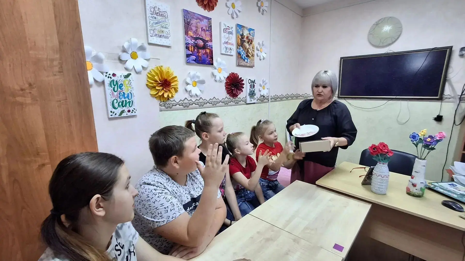 Педагогом-психологом с ребятами проведен тренинг-практикум "Ваша ценность-в вашей цельн...