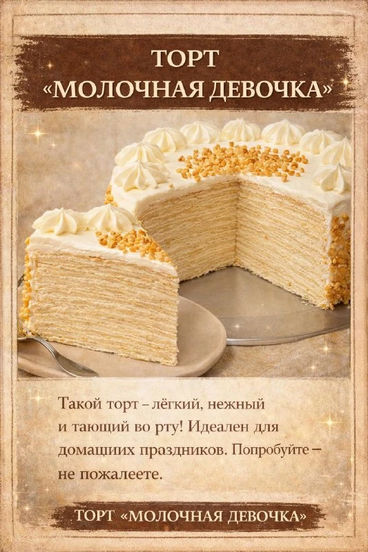 ЭТО ТОТ САМЫЙ ТОРТ, КОТОРЫЙ ИСЧЕЗАЕТ СО СТОЛА ПЕРВЫМ! НЕЖНЫЙ, ПРОПИТАННЫЙ, БУКВАЛЬНО ТА...