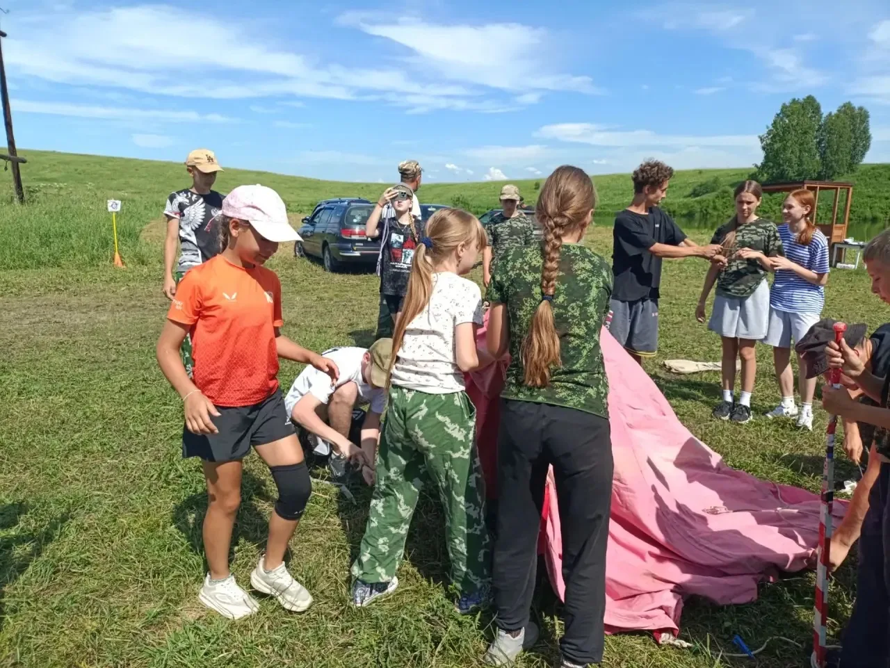 🏕️Туристы все лихой народ.