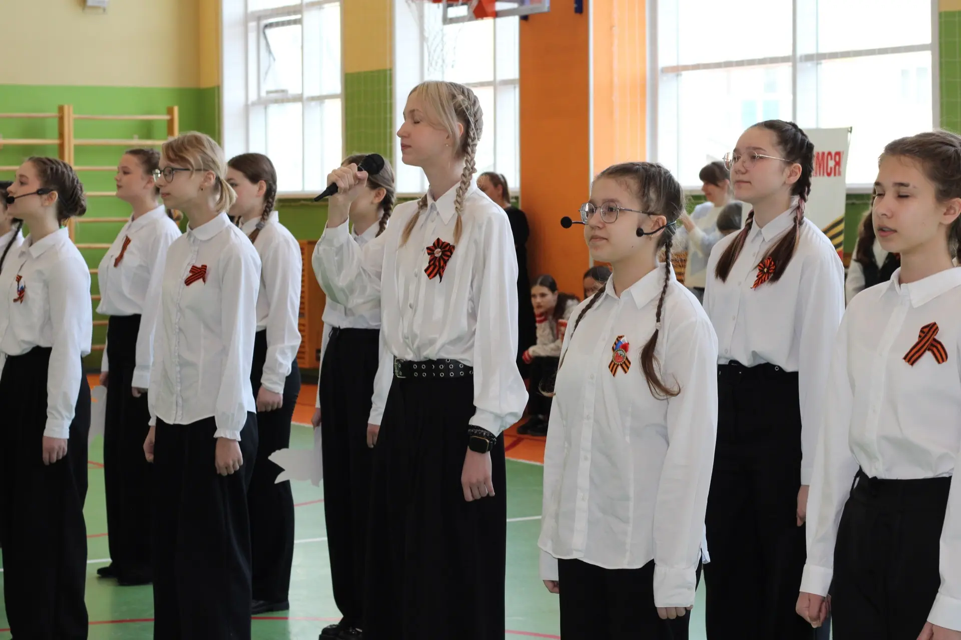 ⭐️Парад юных патриотов  25 апреля в нашей школе среди 1-х и 3-х классов прошёл Парад юных патриотов,