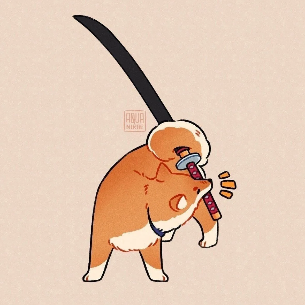 coбaкa caмypaя 🐾