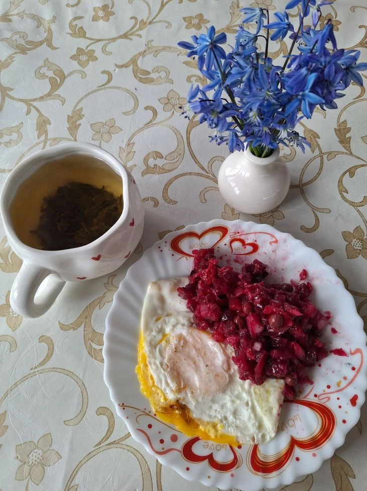 Всем приятного аппетита 😋 кто завтракает🌹.