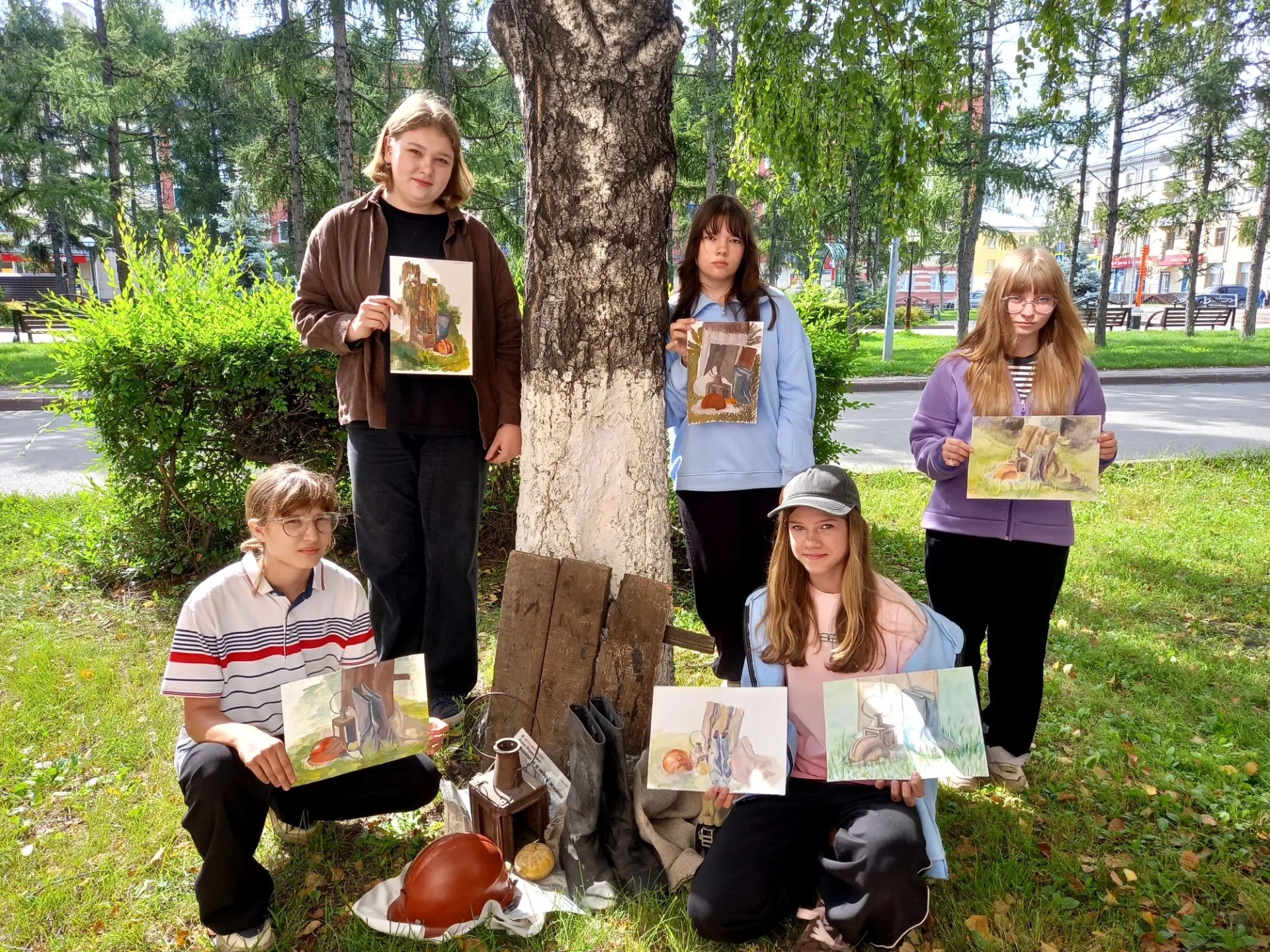 Эстетика труда: индустриальный пленэр ко Дню Шахтёра.