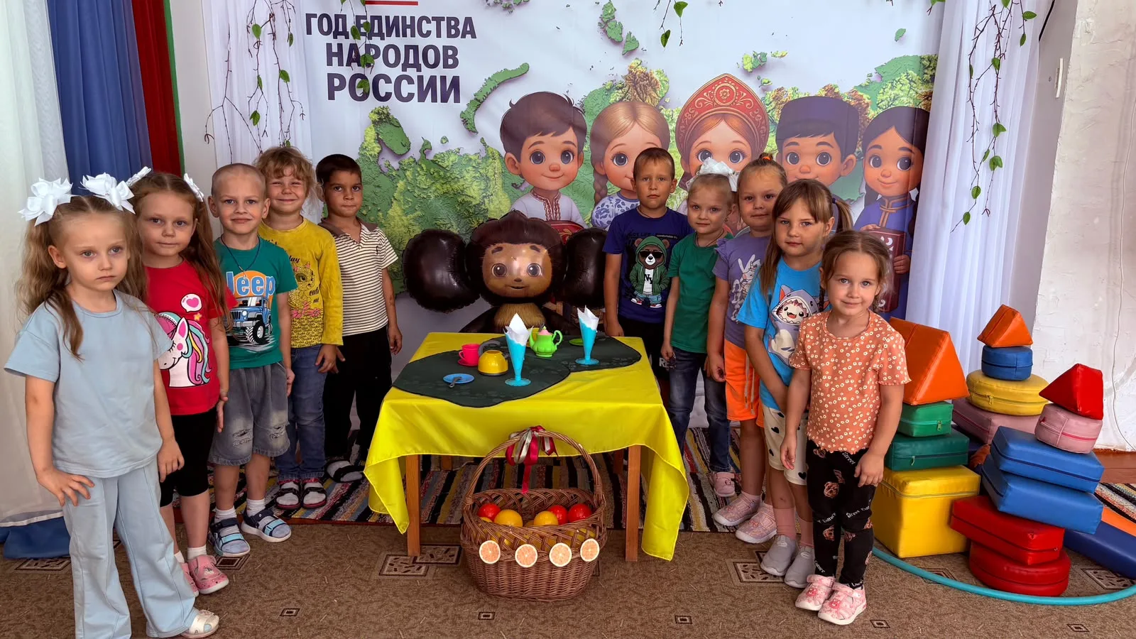 🪄💥Сегодня в нашем детском саду прошёл замечательный праздник – День рождения Чебурашк...