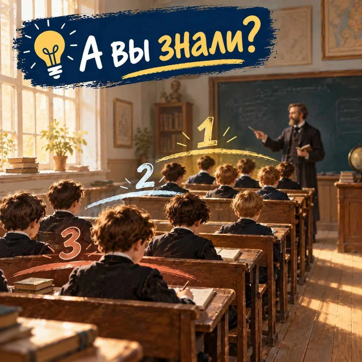 💡 А вы знали, что привычные школьные оценки изначально означали не уровень знаний, а р...