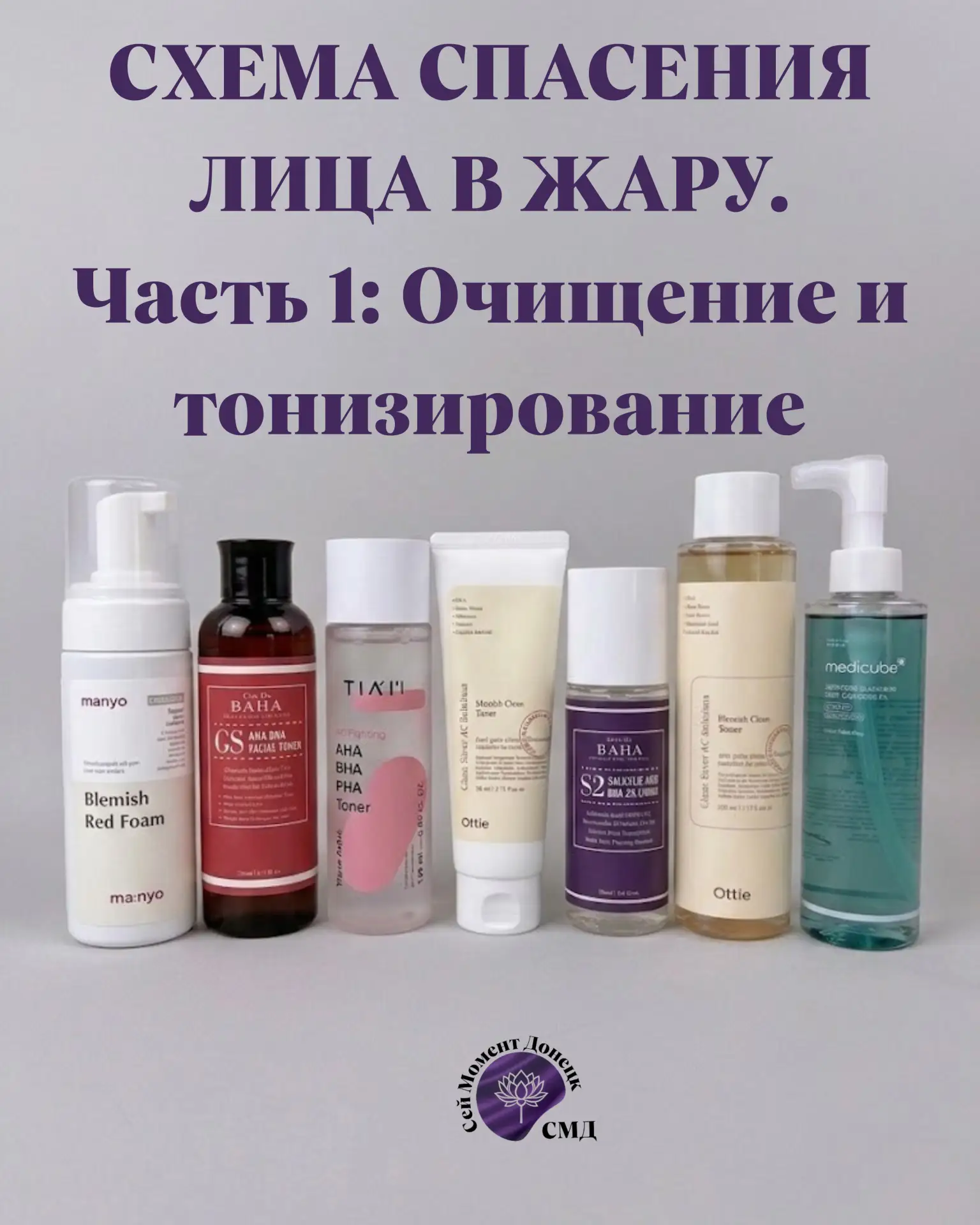 ☀️ СХЕМА СПАСЕНИЯ ЛИЦА В ЖАРУ.