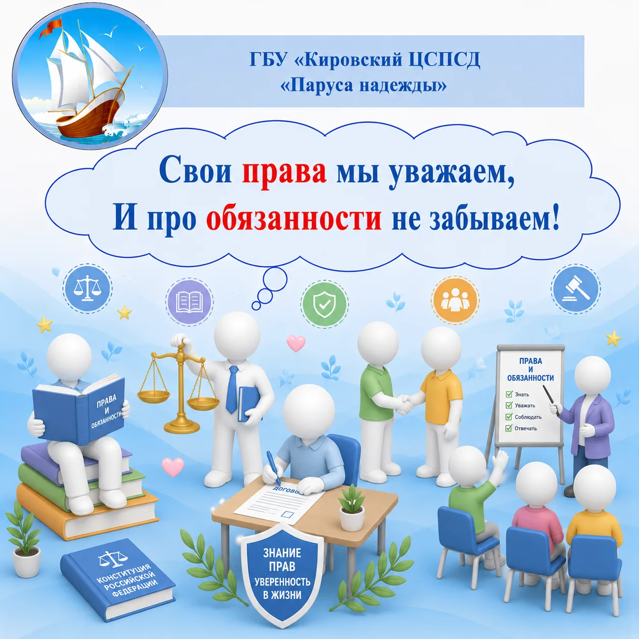 💯ПРАВА И ОБЯЗАННОСТИ