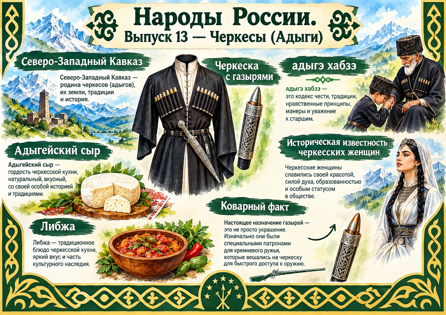 ⭐️Народы России: культура и традиции.🇷🇺