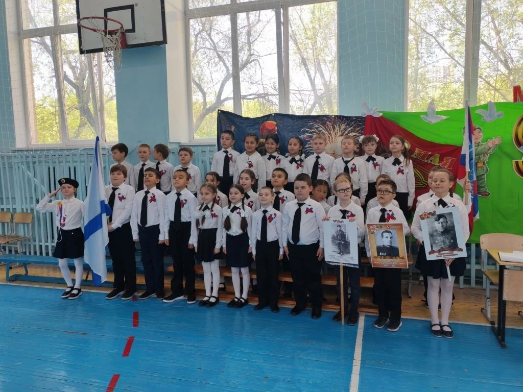 📢Рубрика #марафонпамятныхдел_125  🗓 8 мая в нашей школе прошло одно из самых важных событий года — т