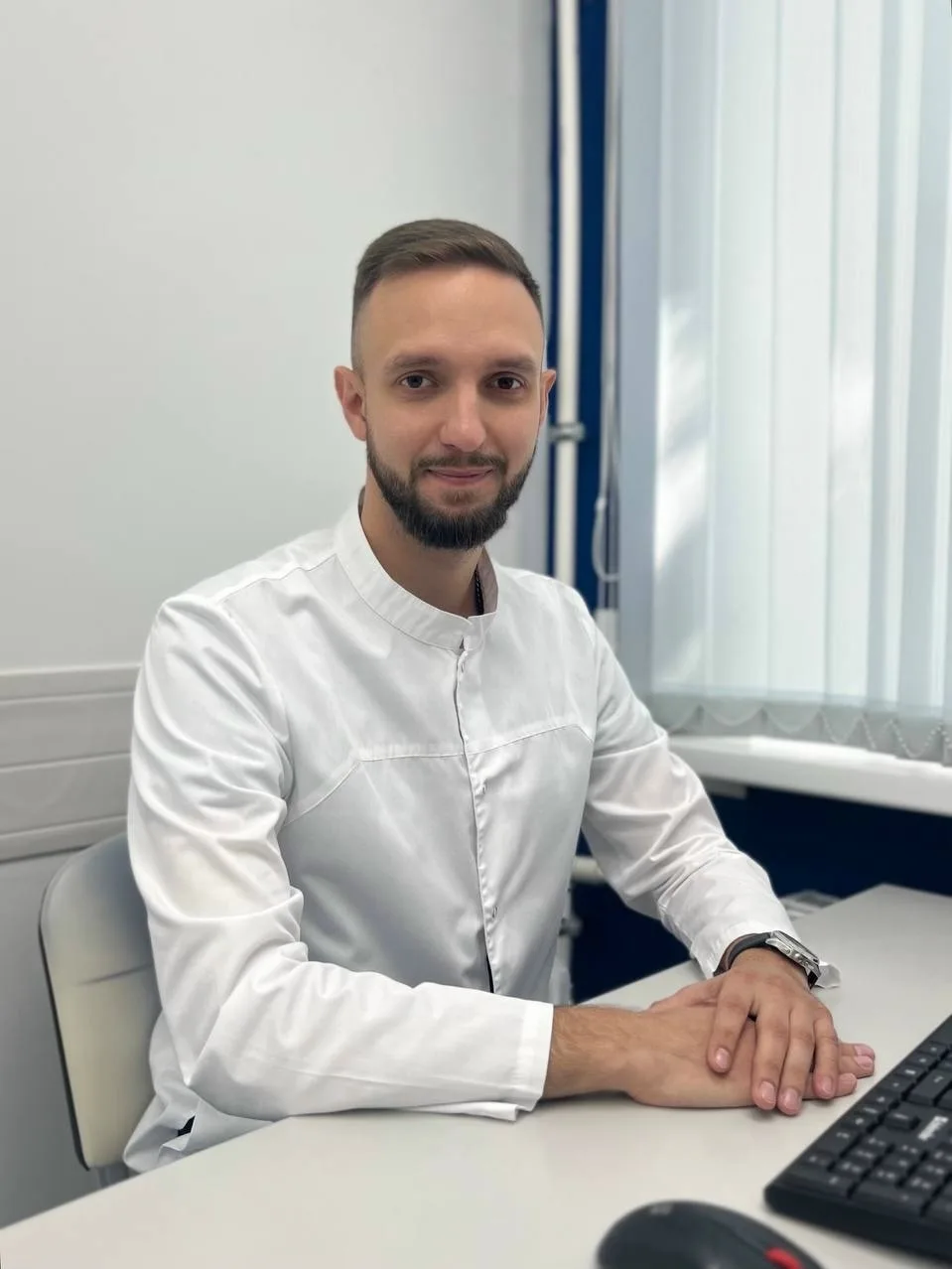 Виктор Глазков, врач-хирург, приступил к работе в поликлинике № 3 Балашихинской больницы.