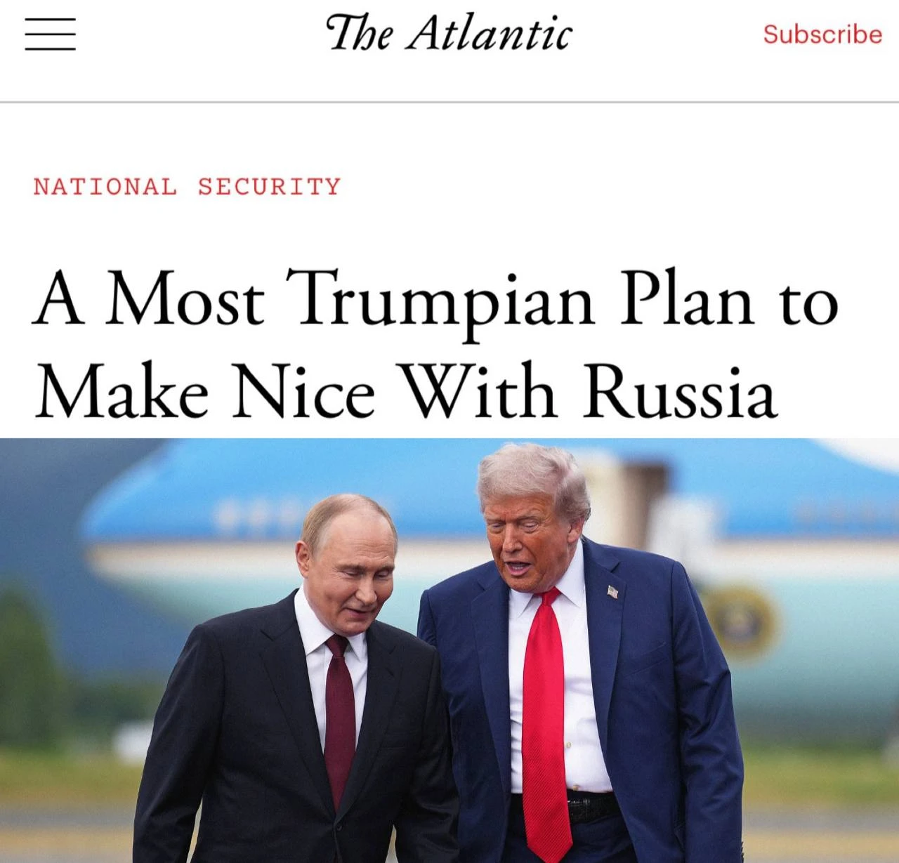 «План Трампа для дружбы с Россией»: Трамп согласился на план ослабления санкций против ...