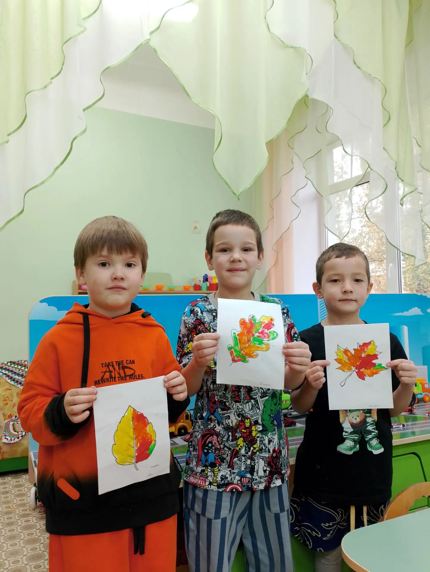 🍂 Наша осень в ярких красках: рисуем пластилином! 🍁