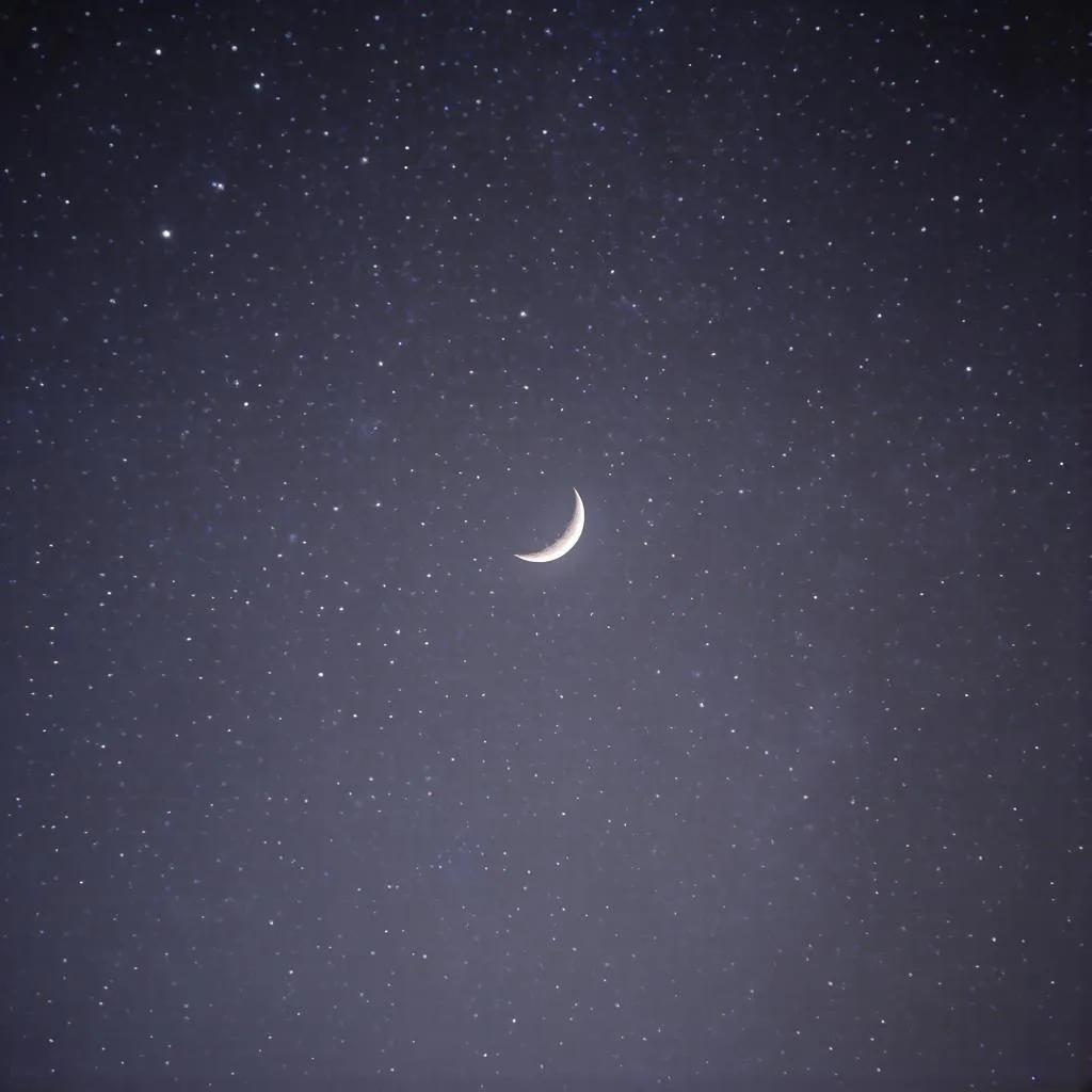 🌘 Луна почти исчезла: до новолуния осталось 4 дня