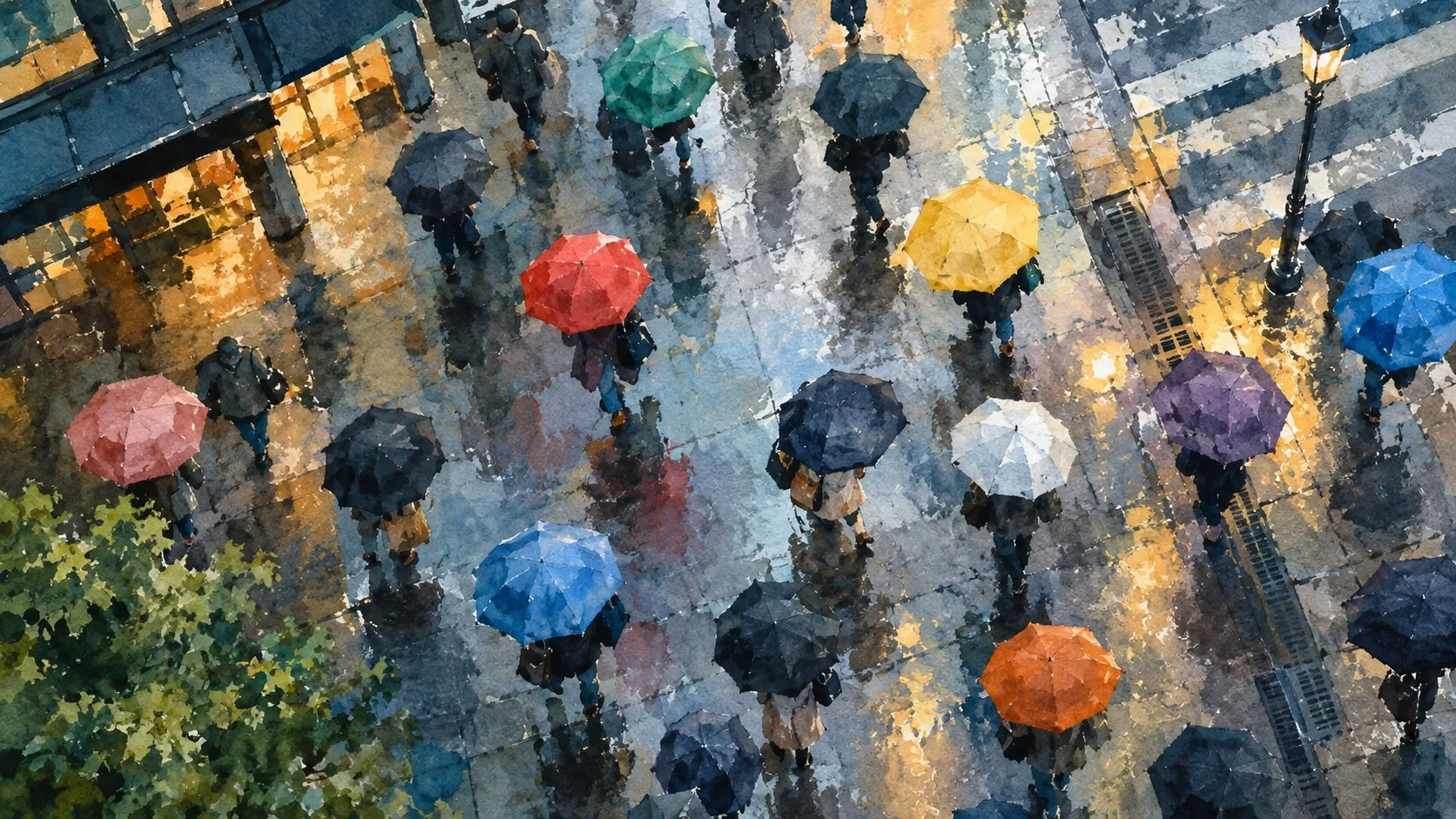 Между делом | Кафе забытых зонтов ☔