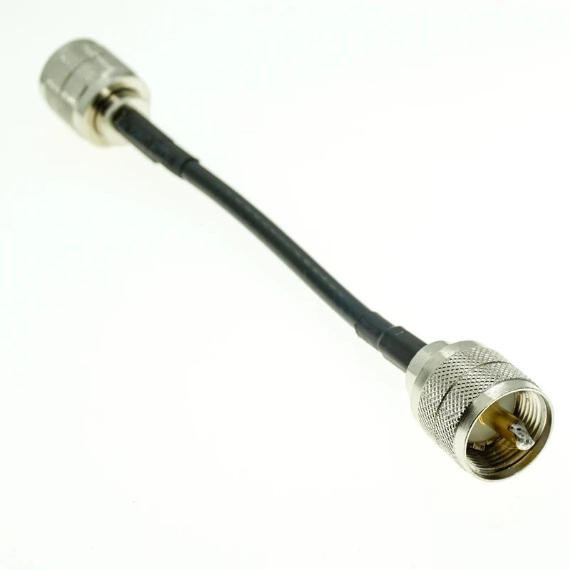 Сборка штекер UHF к штекеру UHF PL259. 17 размеров( 15 см-10 м )