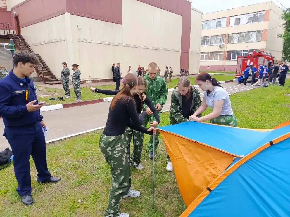 💪🏻ПОЖАРНО-СПАСАТЕЛЬНЫЕ СОРЕВНОВАНИЯ🔥  Ещё один повод для гордости за наших ребят. Участники отрабаты