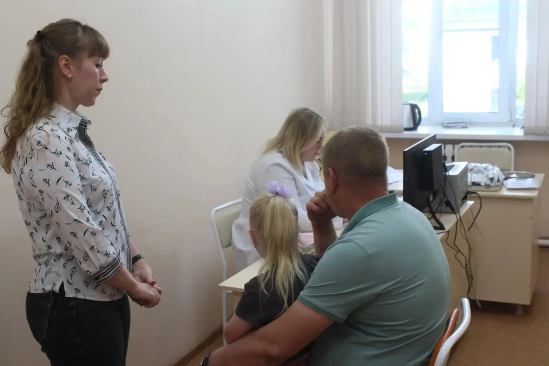 Мобильная бригада Республиканской детской клинической больницы приняла участие в акции «Поезд здоров
