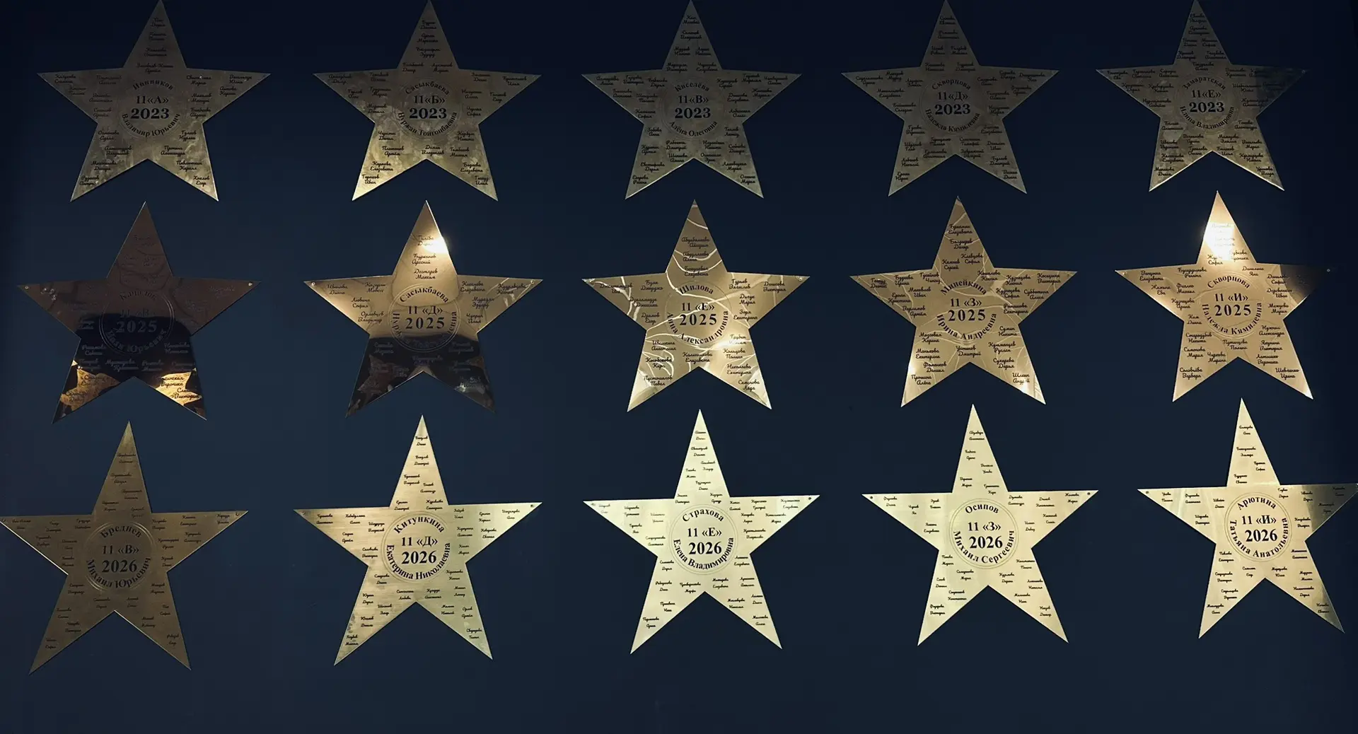 НОВОСТИ 🆕

Наша звёздная аллея засияла ярче ✨

Выпускники 2026 года с гордостью заняли своё заслуже