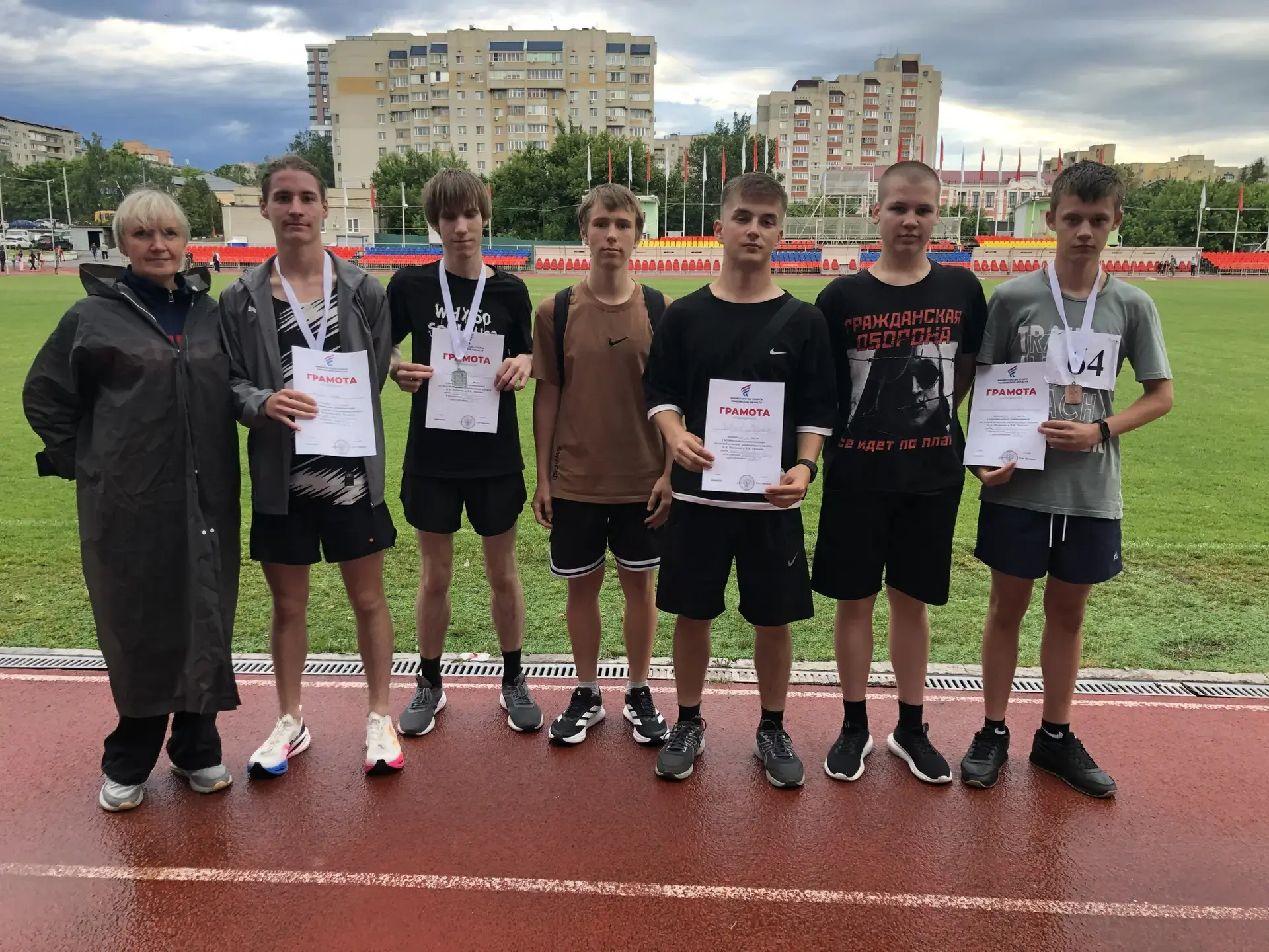 🏃‍20 июня 2026 на стадионе «Спартак» прошли региональные соревнования памяти Николая Матвеева и Вал