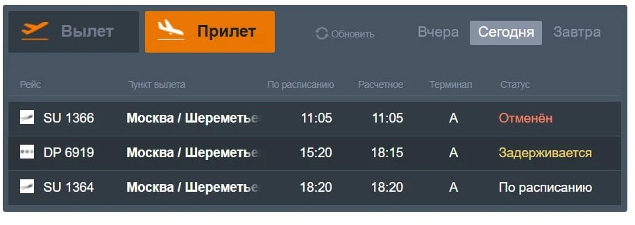 ✈️ Аэропорты края скорректировали расписание