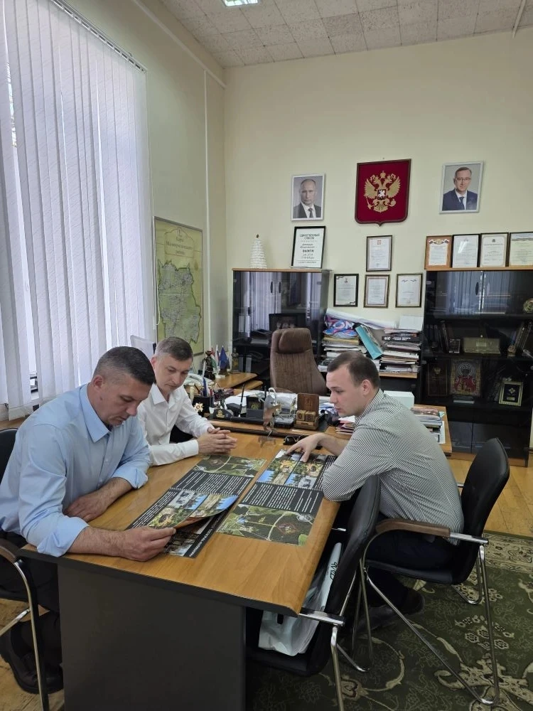 ✅Встретился с генеральным директором Дмитрием Карасёвым и ознакомился с проектом, котор...
