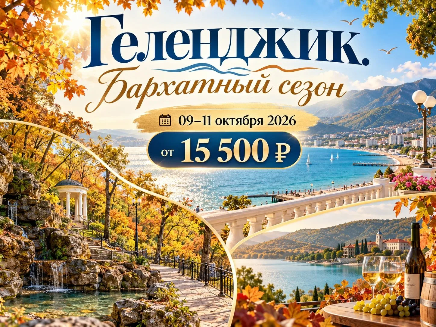 🍂 ГЕЛЕНДЖИК. БАРХАТНЫЙ СЕЗОН 🌊☀️