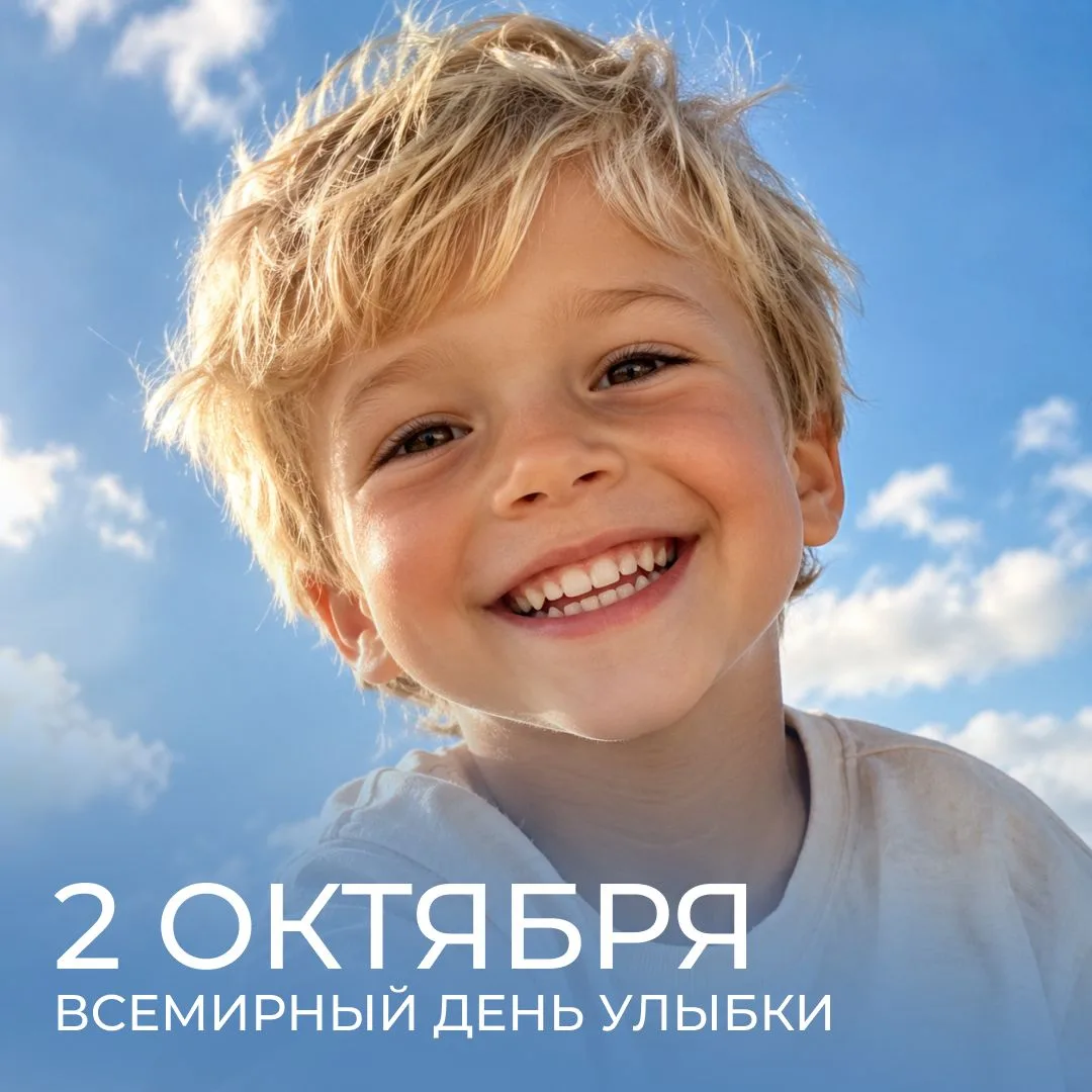 Всемирный день улыбки отмечается ежегодно в первую пятницу октября