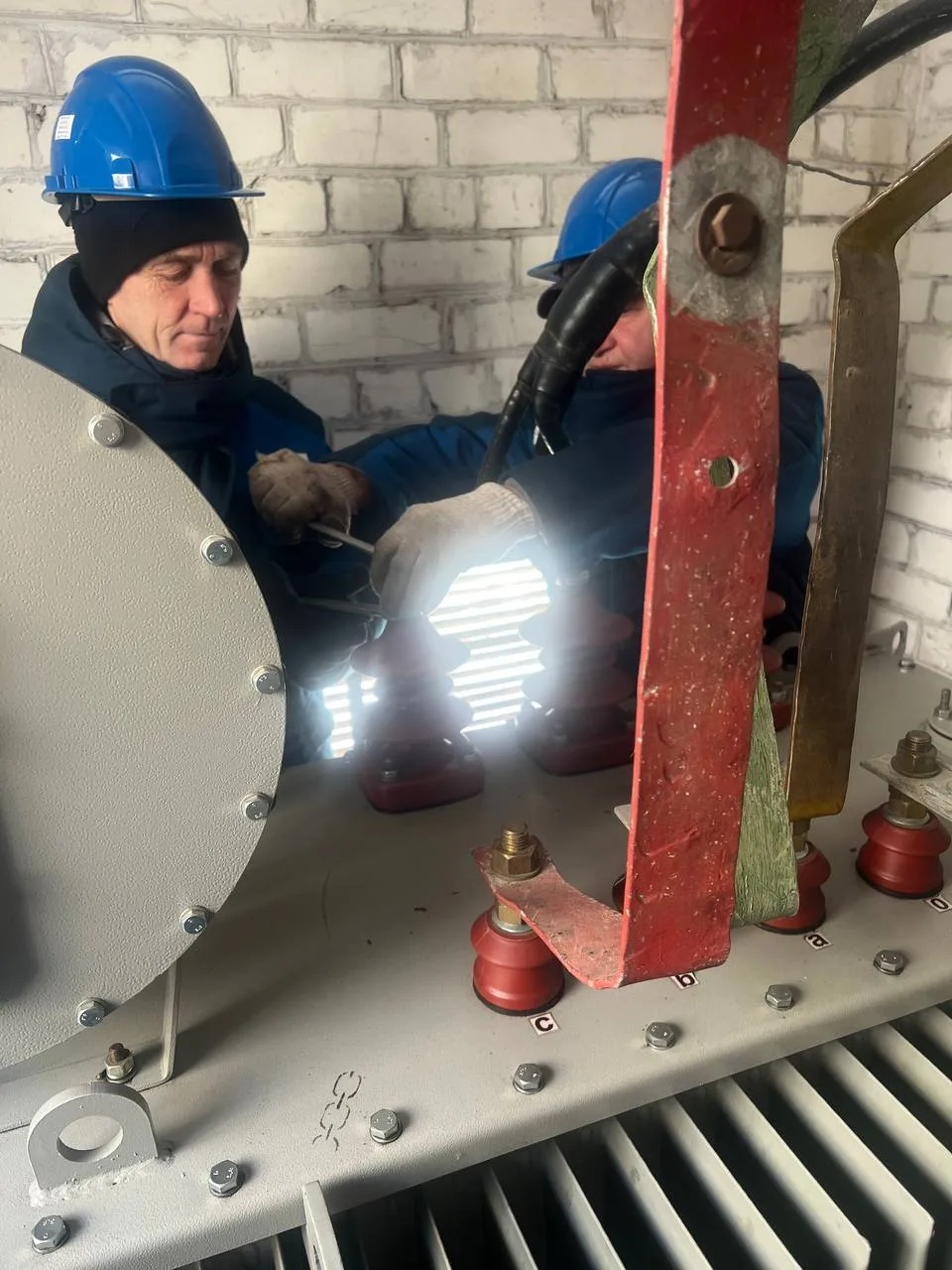 ⚙ Техническое обслуживание силовых трансформаторов  В Энергодарском районе специалистами «Запорожьеэ