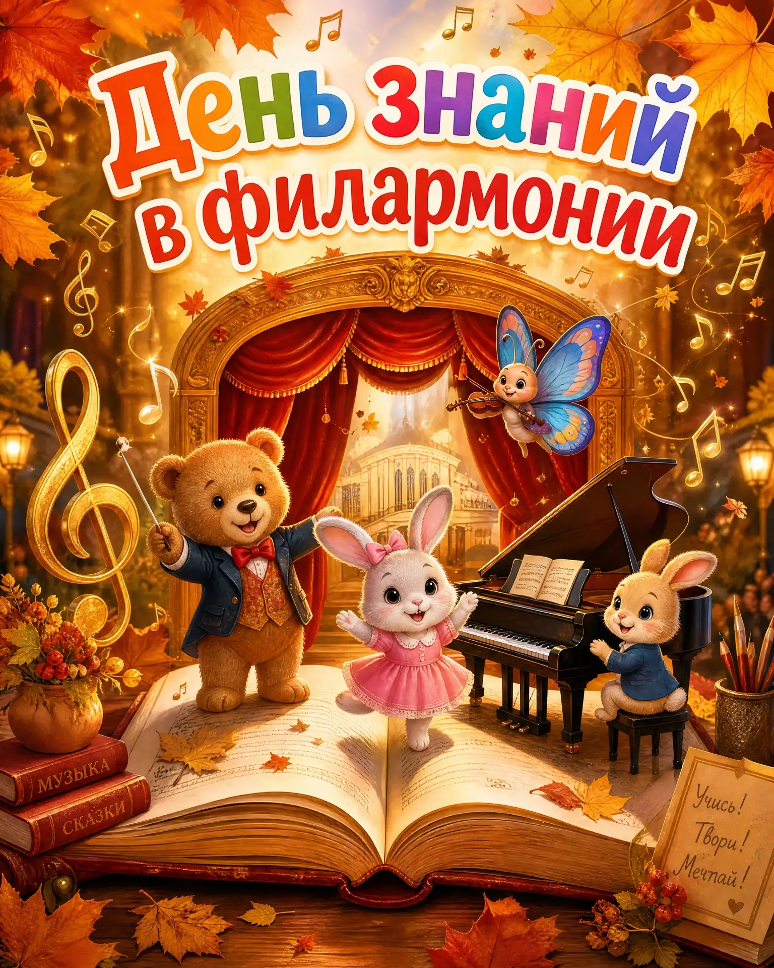 📚 1 СЕНТЯБРЯ В ФИЛАРМОНИИ - НАЧНИТЕ УЧЕБНЫЙ ГОД С ЧУДА! 🎶