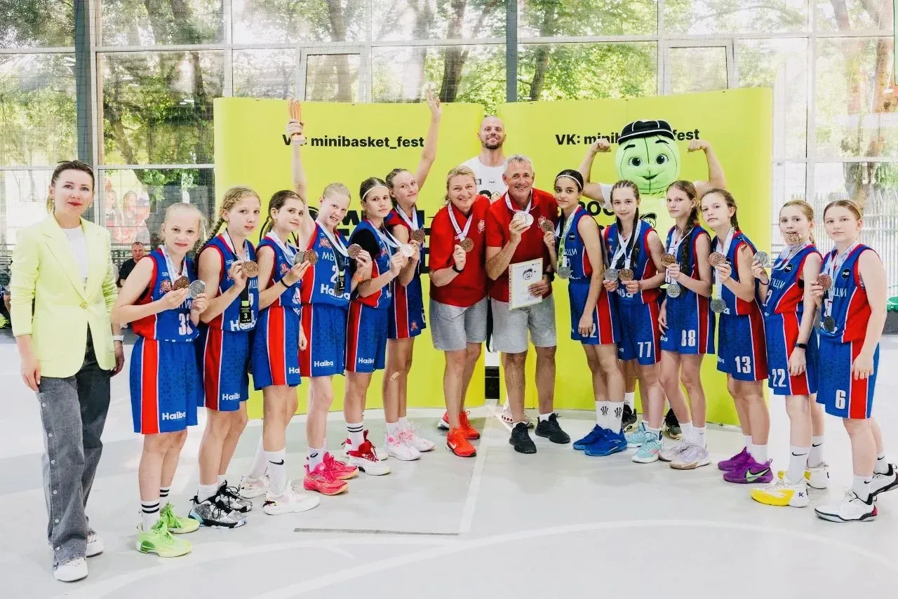 🌞🏀09.06 в г.Анапе завершился Всероссийский фестиваль «Минибаскет» среди команд девушек 2014г.р., в